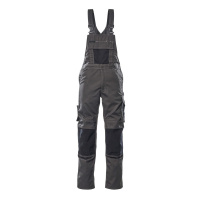 MASCOT® Workwear Amerikaanse overall met kniezakken | UNIQUE | 1809 donkerantraciet/zwart | 12169-44