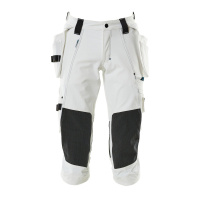 MASCOT® Workwear Driekwart Werkbroek met spijkerzakken | ADVANCED | 06 wit | 17049-311-06