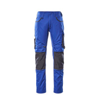 MASCOT® Workwear Werkbroek met kniezakken | UNIQUE | 11010 korenblauw/donkermarine | 13079-230-11010