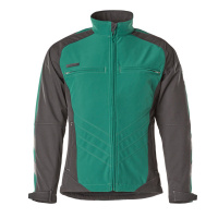 MASCOT® Workwear Softshell jas | UNIQUE | 0309 groen/zwart | 12002-149-0309
