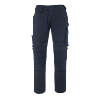 MASCOT® Workwear Werkbroek met kniezakken | UNIQUE | 01011 donkermarine/korenblauw | 12179-203-01011
