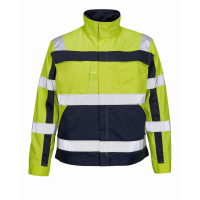 MASCOT® Workwear Jas | SAFE COMPETE | 171 hi-vis geel/marine | 07109-470-171