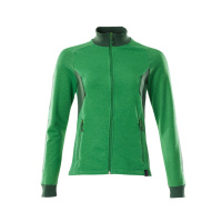MASCOT® Workwear Sweatshirt met rits | ACCELERATE | 33303 helder groen/groen | 18494-962-33303