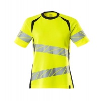 MASCOT® Workwear T-shirt | ACCELERATE SAFE | 17010 hi-vis geel/donkermarine | 19092-771-17010
