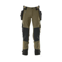 MASCOT® Workwear Werkbroek met spijkerzakken | ADVANCED | 33 mosgroen | 17031-311-33