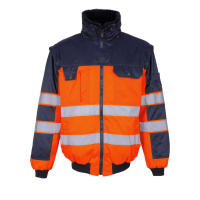 MASCOT® Workwear Pilotenjas | SAFE IMAGE | 141 hi-vis oranje/marine | 00920-660-141