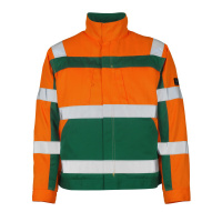 MASCOT® Workwear Jas | SAFE COMPETE | 1403 hi-vis oranje/groen | 07109-860-1403