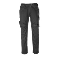 MASCOT® Workwear Werkbroek met dijbeenzakken | UNIQUE | 0918 zwart/donkerantraciet | 12079-203-0918