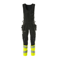 MASCOT® Workwear Body Werkbroek | ACCELERATE SAFE | 0917 zwart/hi-vis geel | 19169-711-0917