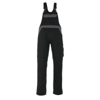 MASCOT® Workwear Amerikaanse overall met kniezakken | IMAGE | 9888 zwart/antraciet | 00969-430-9888