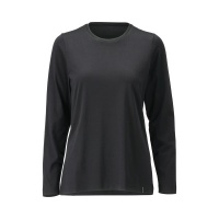 MASCOT® Workwear T-shirt, met lange mouwen | CROSSOVER | 90 diepzwart | 26191-959-90