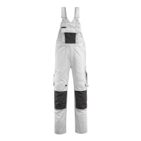 MASCOT® Workwear Amerikaanse overall met kniezakken | UNIQUE | 0618 wit/donkerantraciet | 12169-442-