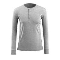 MASCOT® Workwear T-shirt, met lange mouwen | CROSSOVER | 08 grijs-gemêleerd | 50581-964-08