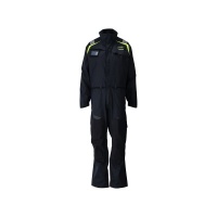 MASCOT® Workwear Overall met kniezakken | ACCELERATE MULTISAFE | 01017 donkermarine/hi-vis geel | 2