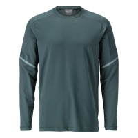 MASCOT® Workwear T-shirt, met lange mouwen | CUSTOMIZED | 34 bosgroen | 22281-461-34