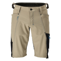 MASCOT® Workwear Shorts | ADVANCED | 5509 lichtkhaki/zwart | 23149-311-5509
