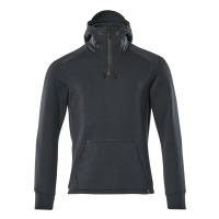 MASCOT® Workwear Capuchontrui met korte rits | ADVANCED | 01009 donkermarine/zwart | 17684-319-01009