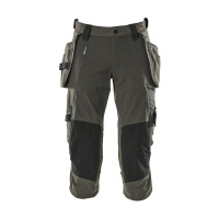MASCOT® Workwear Driekwart Werkbroek met spijkerzakken | ADVANCED | 18 donkerantraciet | 17049-311-1