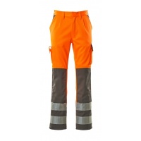MASCOT® Workwear Broek met kniezakken | SAFE COMPETE | 14888 hi-vis oranje/antraciet | 07179-860-14