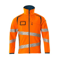 MASCOT® Workwear Softshell jas | ACCELERATE SAFE | 1444 hi-vis oranje/donkerpetrol | 19002-143-1444