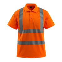 MASCOT® Workwear Poloshirt | SAFE LIGHT | 14 hi-vis oranje | 50593-972-14