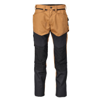 MASCOT® Workwear Werkbroek met kniezakken | CUSTOMIZED | 5409 notenbruin/zwart | 22479-230-5409