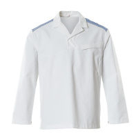MASCOT® Workwear Tuniek | FOOD & CARE | 0691 wit/helder blauw | 20252-442-0691