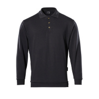 MASCOT® Workwear Polosweatshirt | CROSSOVER | 09 zwart | 00785-280-09
