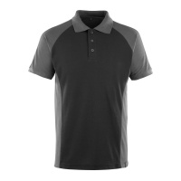 MASCOT® Workwear Poloshirt | UNIQUE | 0918 zwart/donkerantraciet | 50569-961-0918