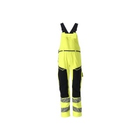 MASCOT® Workwear Amerikaanse overall met kniezakken | ACCELERATE MULTISAFE | 17010 hi-vis geel/donk