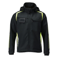 MASCOT® Workwear Softshell jas met capuchon | ACCELERATE SAFE | 0917 zwart/hi-vis geel | 23002-246-0
