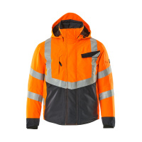MASCOT® Workwear Winterjas | SAFE SUPREME | 14010 hi-vis oranje/donkermarine | 15535-231-14010