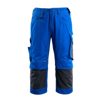 MASCOT® Workwear Driekwart Werkbroek met kniezakken | UNIQUE | 11010 korenblauw/donkermarine | 14149