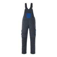 MASCOT® Workwear Amerikaanse overall met kniezakken | UNIQU | 01011 donkermarine/korenblauw | 12069-