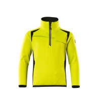 MASCOT® Workwear Fleecetrui voor kinderen | ACCELERATE SAFE | 1709 hi-vis geel/zwart | 19903-316-170