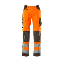 MASCOT® Workwear Werkbroek met kniezakken | SAFE SUPREME | 1418 hi-vis oranje/donkerantraciet | 2087