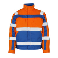 MASCOT® Workwear Jas | SAFE COMPETE | 1411 hi-vis oranje/korenblauw | 07109-860-1411