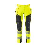MASCOT® Workwear Werkbroek met spijkerzakken | ACCELERATE SAFE | 17010 hi-vis geel/donkermarine | 19