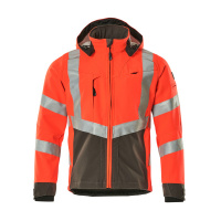 MASCOT® Workwear Softshell jas | SAFE SUPREME | 22218 hi-vis rood/donkerantraciet | 15502-246-22218