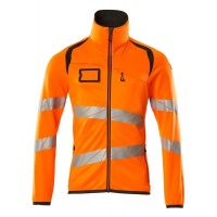 MASCOT® Workwear Fleecetrui met rits | ACCELERATE SAFE | 1418 hi-vis oranje/donkerantraciet | 19103