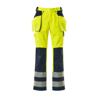 MASCOT® Workwear Werkbroek met spijkerzakken | SAFE COMPETE | 171 hi-vis geel/marine | 09131-470-171