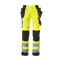 MASCOT® Workwear Werkbroek met spijkerzakken | SAFE SUPREME | 1709 hi-vis geel/zwart | 15531-860-170