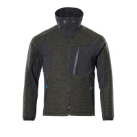 MASCOT® Workwear Gebreid jas met rits | ADVANCED | 3309 mosgroen/zwart | 17105-309-3309