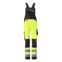 MASCOT® Workwear Amerikaanse overall met kniezakken | SAF | 1718 hi-vis geel/donkerantraciet | 15569