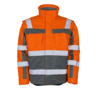 MASCOT® Workwear Winterjas | SAFE COMPETE | 14888 hi-vis oranje/antraciet | 09335-880-14888