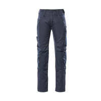 MASCOT® Workwear Werkbroek met kniezakken | UNIQUE | 01011 donkermarine/korenblauw | 12679-442-01011