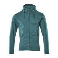 MASCOT® Workwear Capuchontrui met rits | CROSSOVER | 93 petrol | 51590-970-93