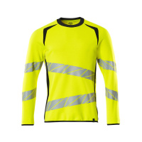 MASCOT® Workwear Sweatshirt | ACCELERATE SAFE | 17010 hi-vis geel/donkermarine | 19084-781-17010