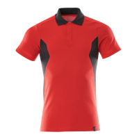 MASCOT® Workwear Poloshirt | ACCELERATE | 20209 signaalrood/zwart | 18383-961-20209