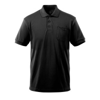 MASCOT® Workwear Poloshirt met borstzak | CROSSOVER | 09 zwart | 51586-968-09
